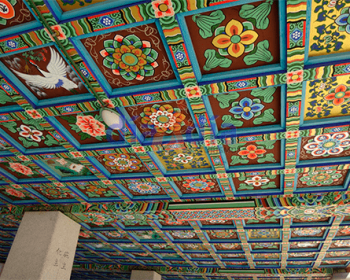 Techo del templo Bongeunsa