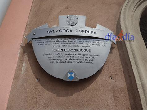 Sinagoga Popper de Cracovia